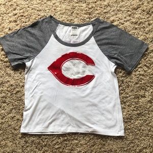 PINK Cincinnati Reds Shirt Size XS
